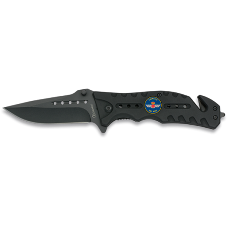 Navaja Negra ALBAINOX. CHAPA.