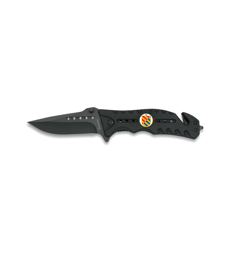 Navaja Negra ALBAINOX. CHAPA.