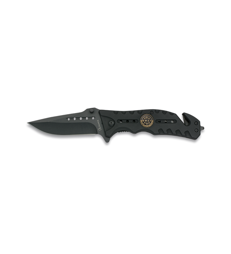 Navaja Negra ALBAINOX. CHAPA.