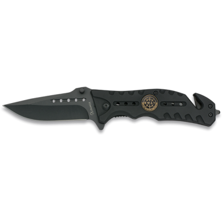 Navaja Negra ALBAINOX. CHAPA.