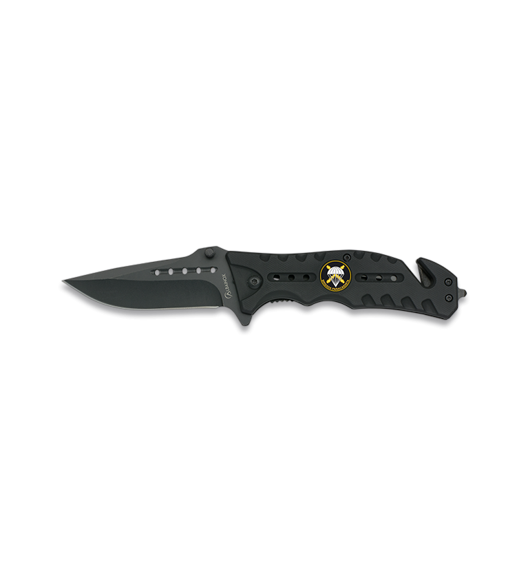 Navaja Negra ALBAINOX. CHAPA.