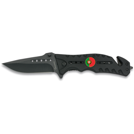 Navaja Negra ALBAINOX. CHAPA.