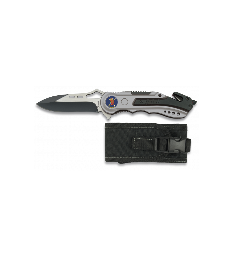 navaja albainox seguridad. Funda. H: 8.1