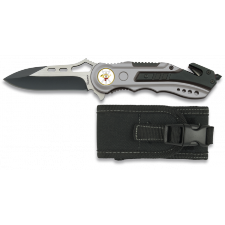 navaja albainox seguridad. Funda. H: 8.1