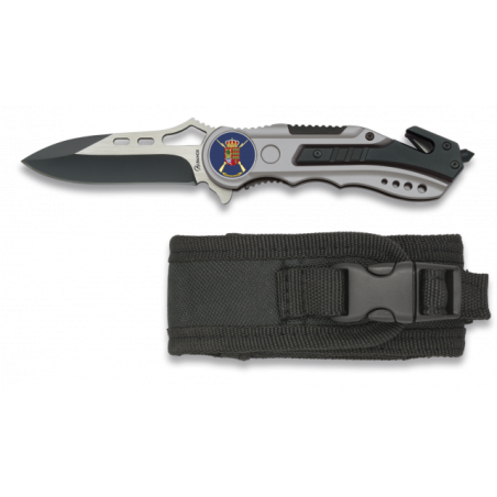 Navaja Albainox gris sin sierra. h:6.5