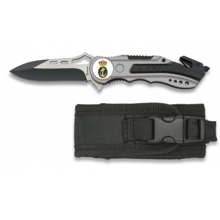 Navaja Albainox gris sin sierra. h:6.5