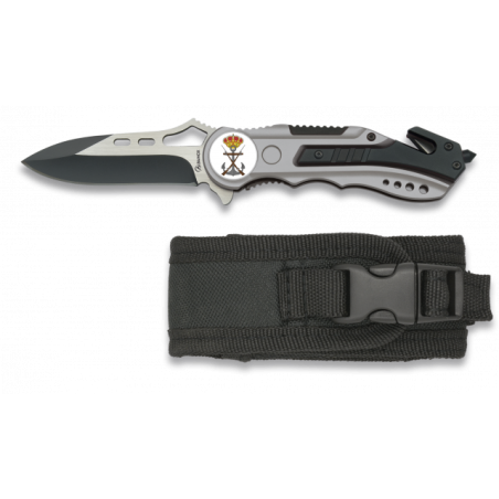 Navaja Albainox gris sin sierra. h:6.5