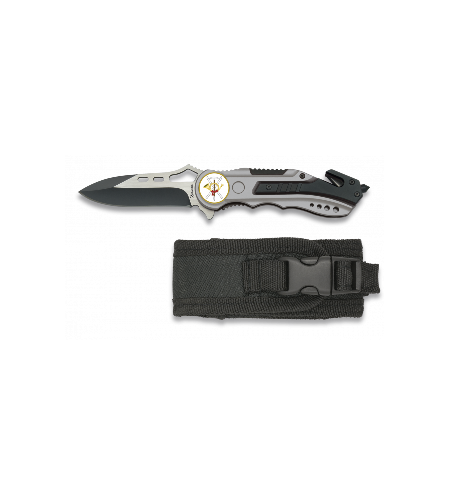 Navaja Albainox gris sin sierra. h:6.5