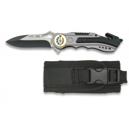 Navaja Albainox gris sin sierra. h:6.5