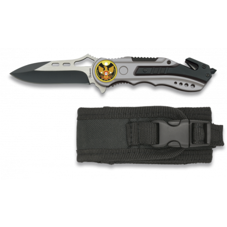 Navaja Albainox gris sin sierra. h:6.5