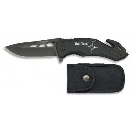 navaja albainox seguridad negra. h: 8.8