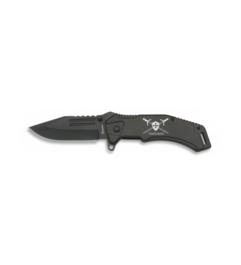 navaja Albainox negra. hoja 9 cm