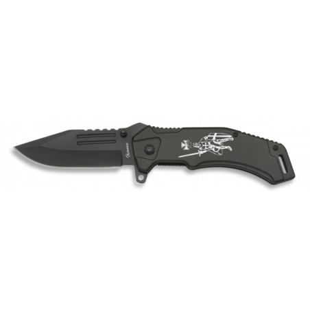 navaja Albainox negra. hoja 9 cm