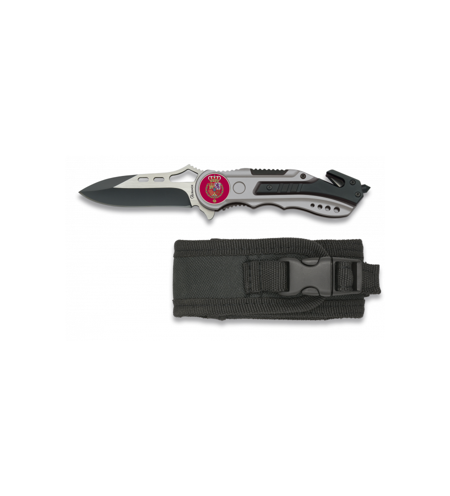 Navaja Albainox gris sin sierra. h:6.5