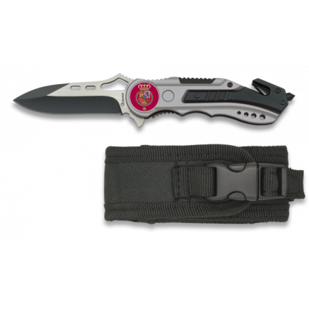 Navaja Albainox gris sin sierra. h:6.5