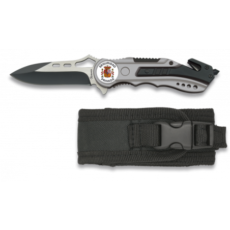 Navaja Albainox gris sin sierra. h:6.5