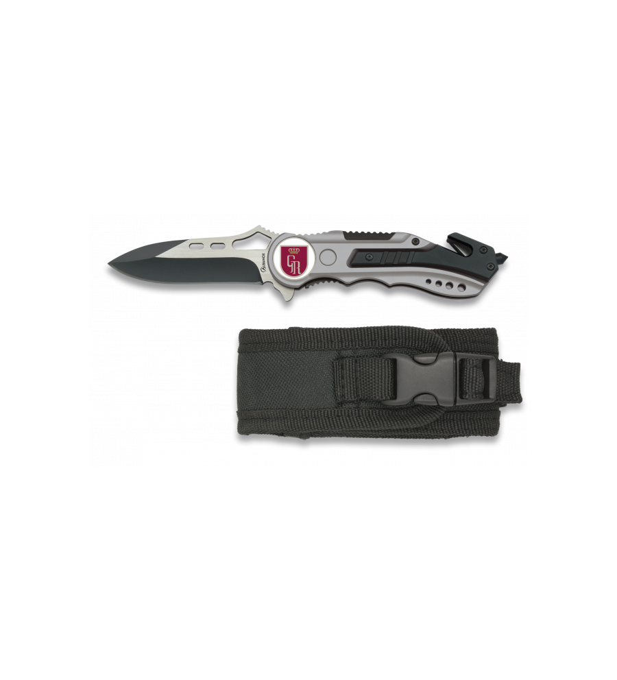 Navaja Albainox gris sin sierra. h:6.5