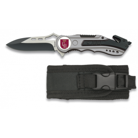 Navaja Albainox gris sin sierra. h:6.5