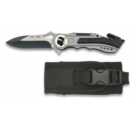 Navaja Albainox gris sin sierra. h:6.5