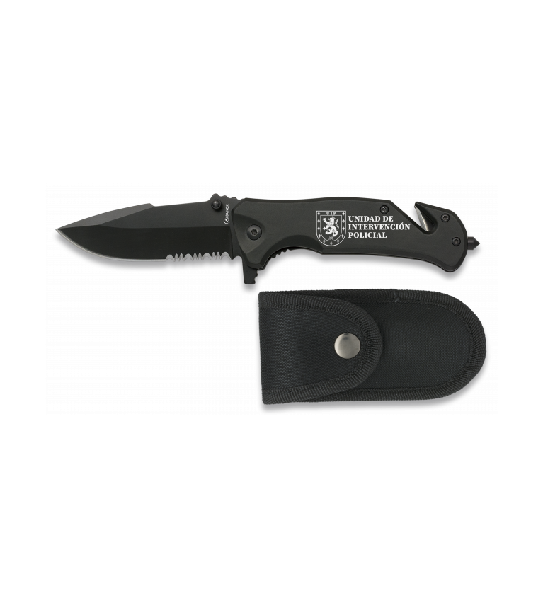 navaja albainox negra seguridad. H: 8