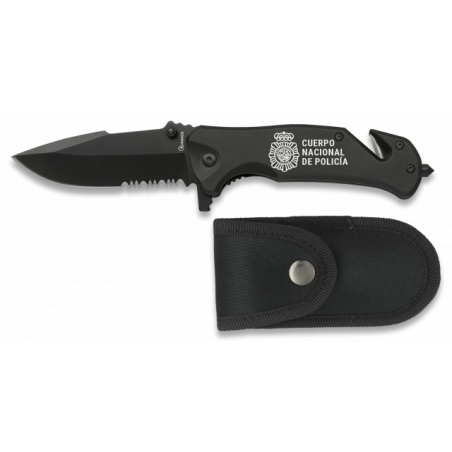 navaja albainox negra seguridad. H: 8