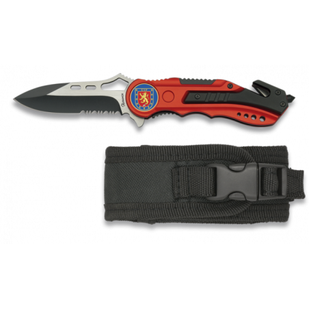 Navaja Albainox roja. FOS. funda. 6.5