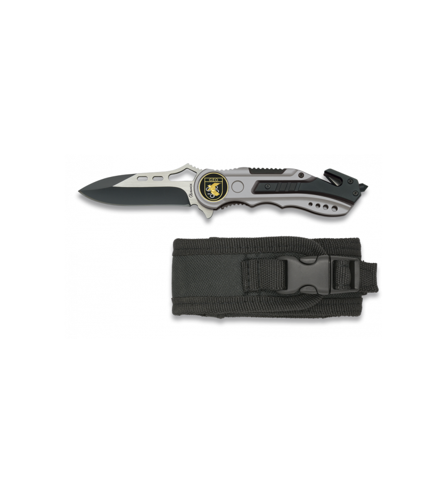 Navaja Albainox gris sin sierra. h:6.5