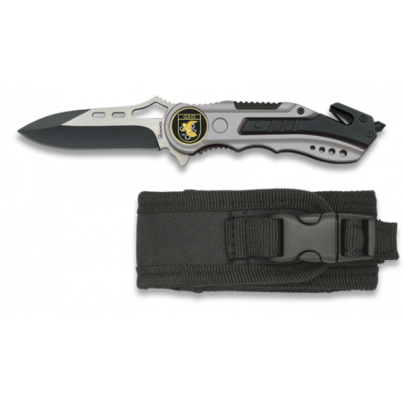 Navaja Albainox gris sin sierra. h:6.5