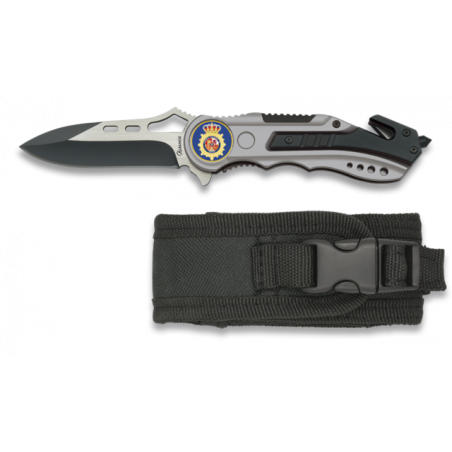 Navaja Albainox gris sin sierra. h:6.5