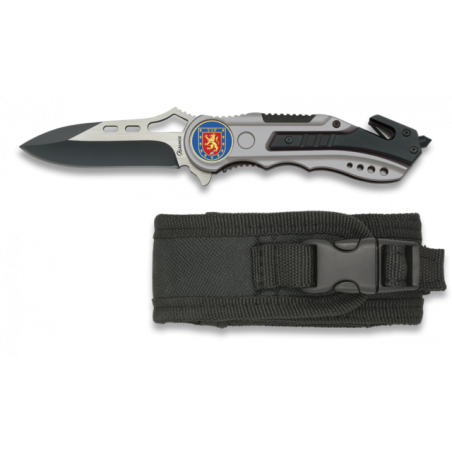 Navaja Albainox gris sin sierra. h:6.5