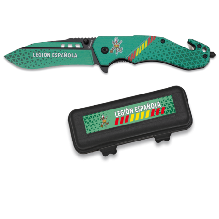 Navaja Albainox LEGION ESPAÑOLA.caja:ABS
