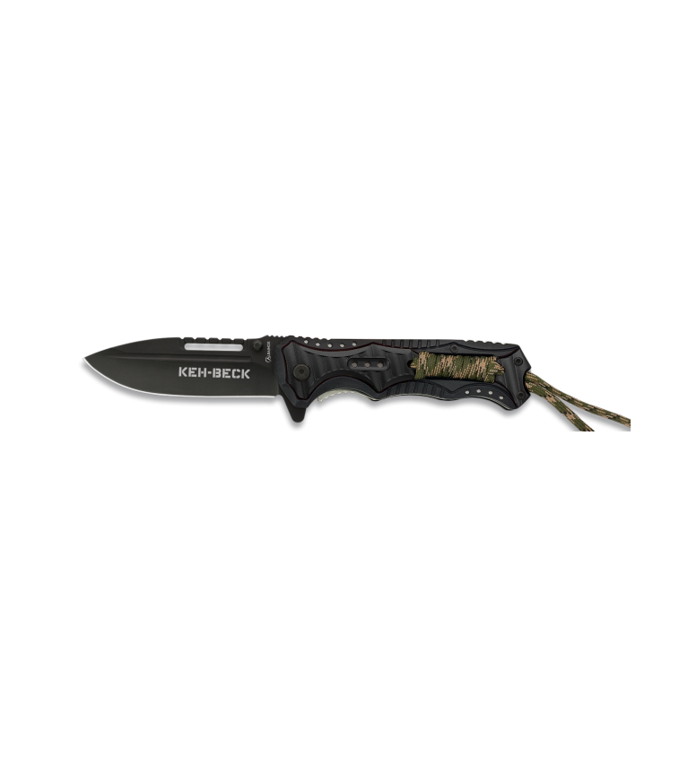 Navaja  Albainox KEH-BECK camo negro 9cm