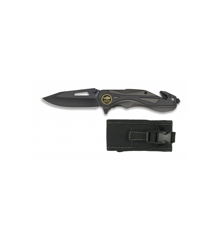 Navaja Albainox. Negra. H: 8.3CM