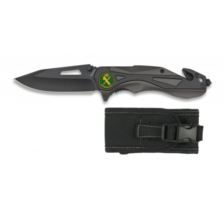 Navaja Albainox. Negra. H: 8.3CM