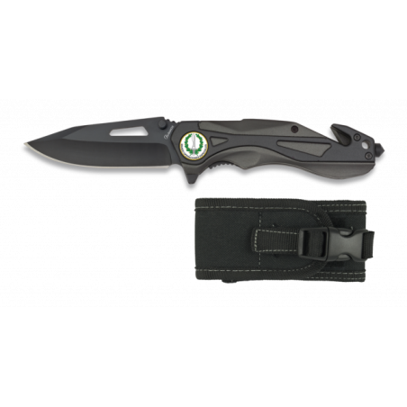 Navaja Albainox. Negra. H: 8.3CM