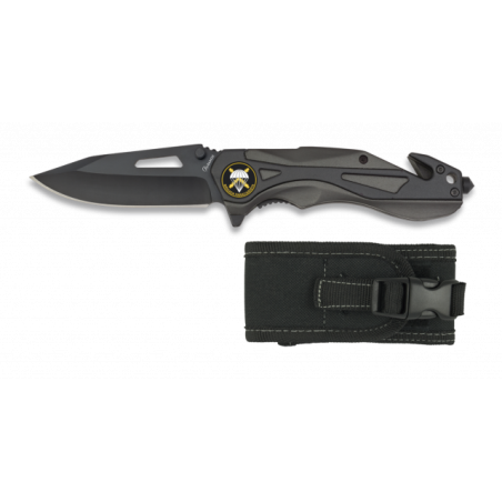 Navaja Albainox. Negra. H: 8.3CM