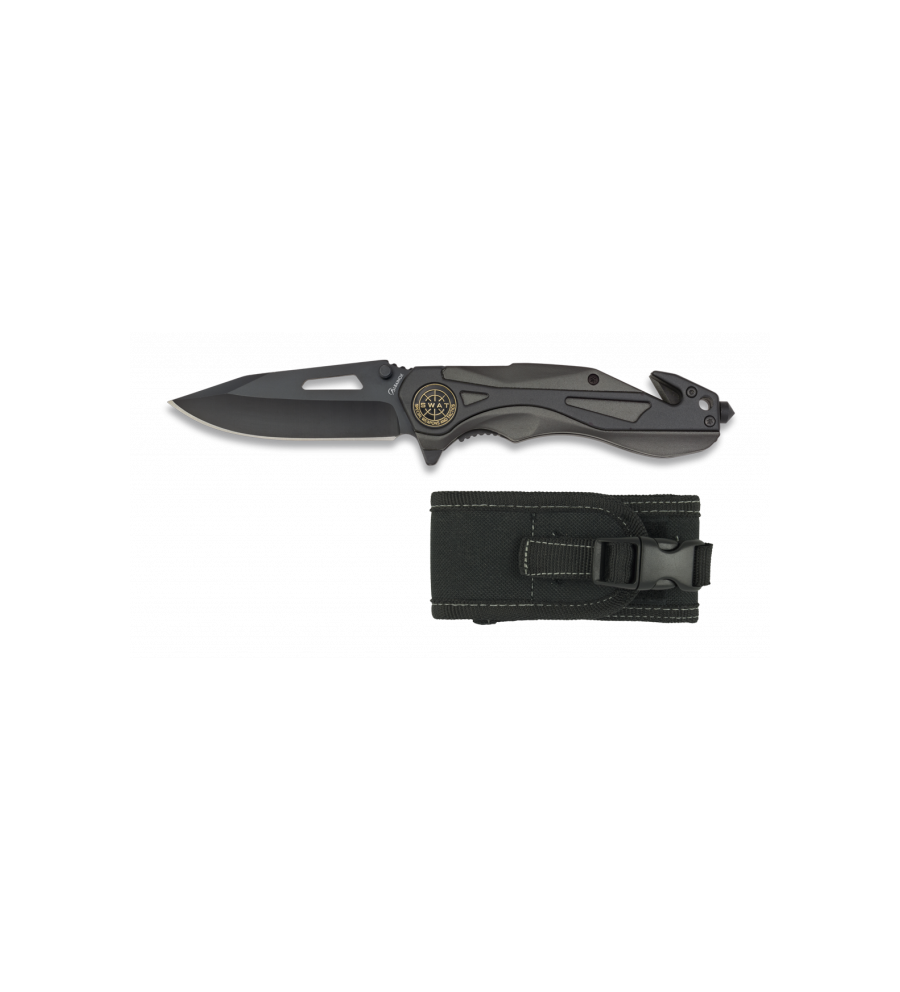 Navaja Albainox. Negra. H: 8.3CM