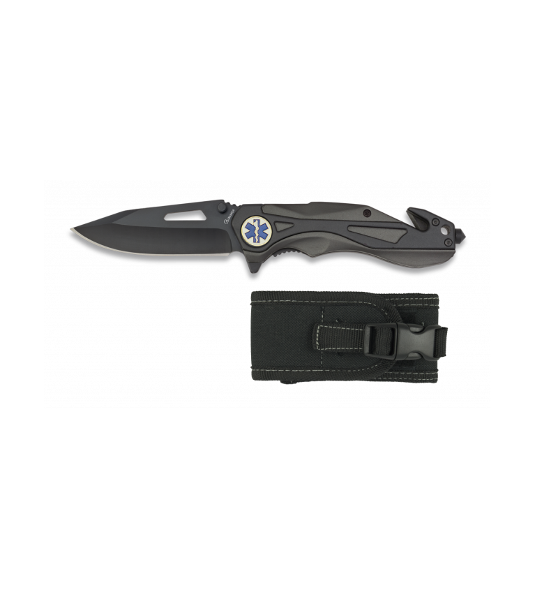 Navaja Albainox. Negra. H: 8.3CM