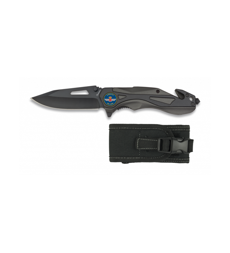 Navaja Albainox. Negra. H: 8.3CM