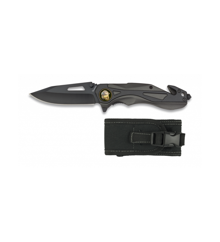 Navaja Albainox. Negra. H: 8.3CM