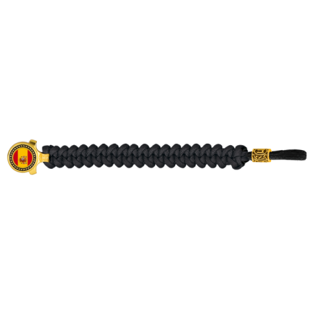 pulsera paracord Barbaric oro / negro. p