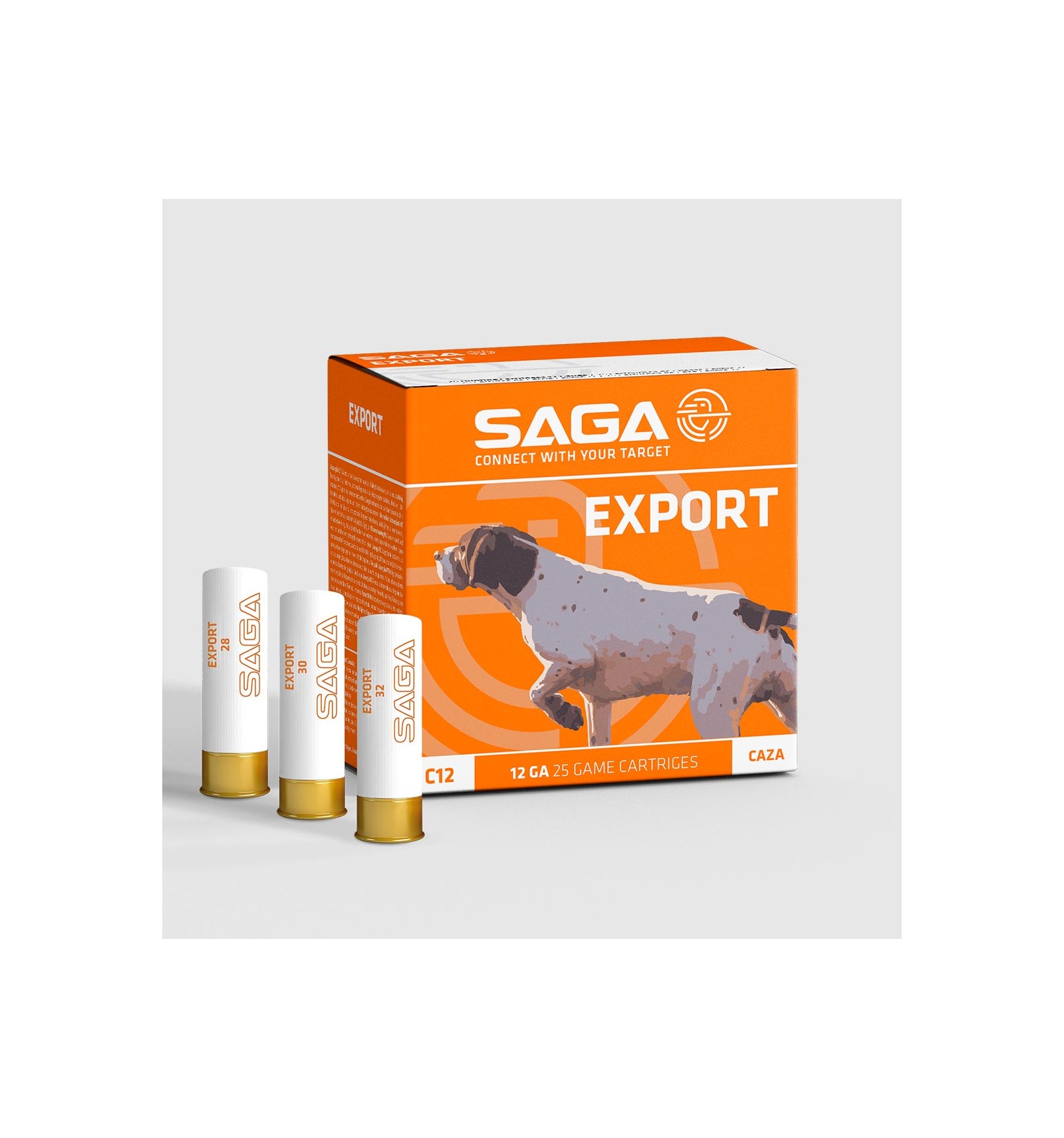 Cartuchos Saga Export 28 gramos