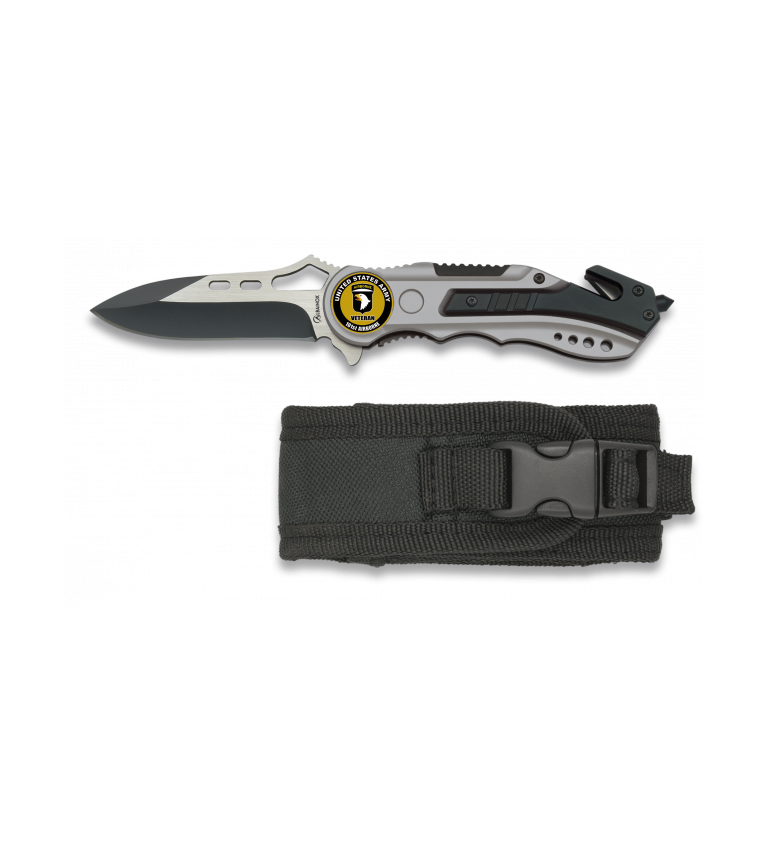 Navaja Albainox gris sin sierra. h:6.5