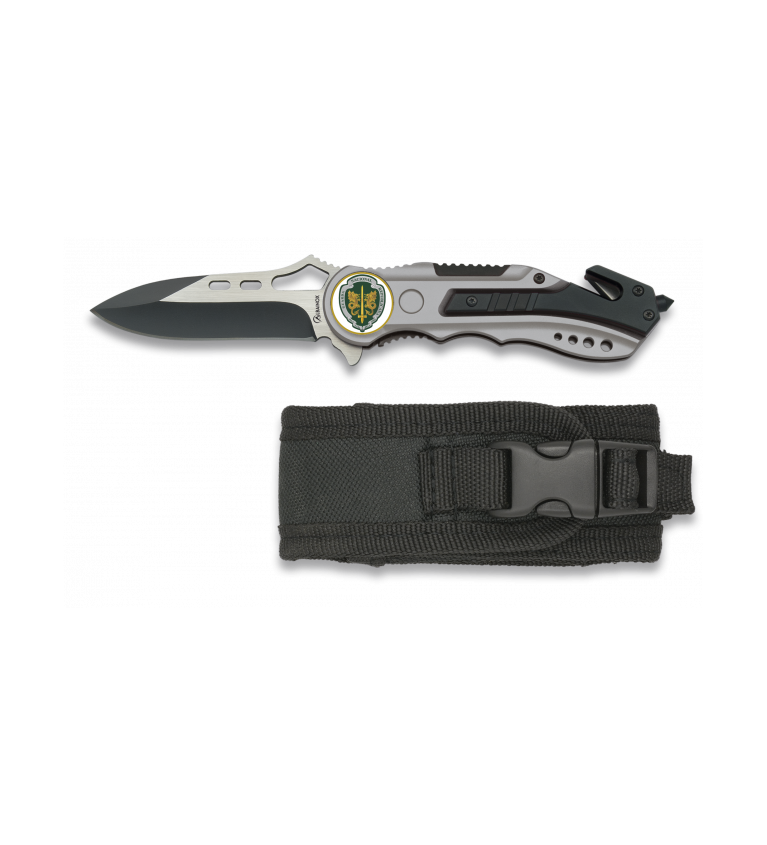 Navaja Albainox gris sin sierra. h:6.5