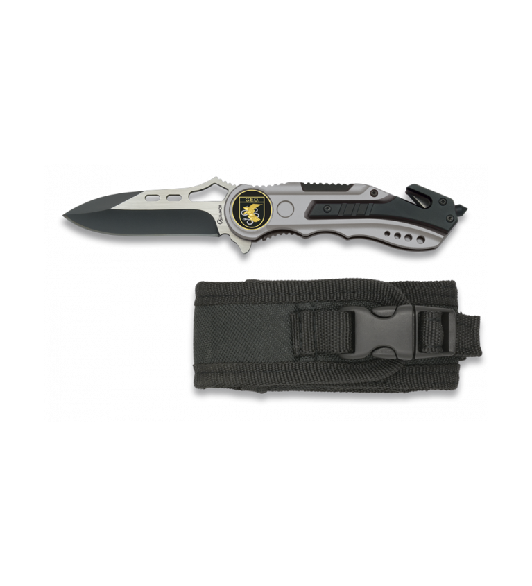 Navaja Albainox gris sin sierra. h:6.5