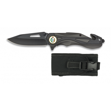 Navaja Albainox. Negra. H: 8.3CM