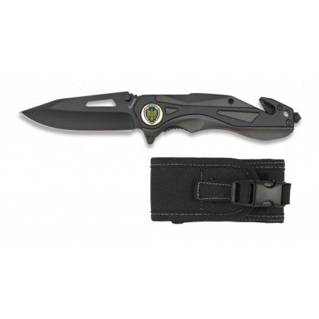 Navaja Albainox. Negra. H: 8.3CM