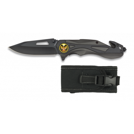 Navaja Albainox. Negra. H: 8.3CM