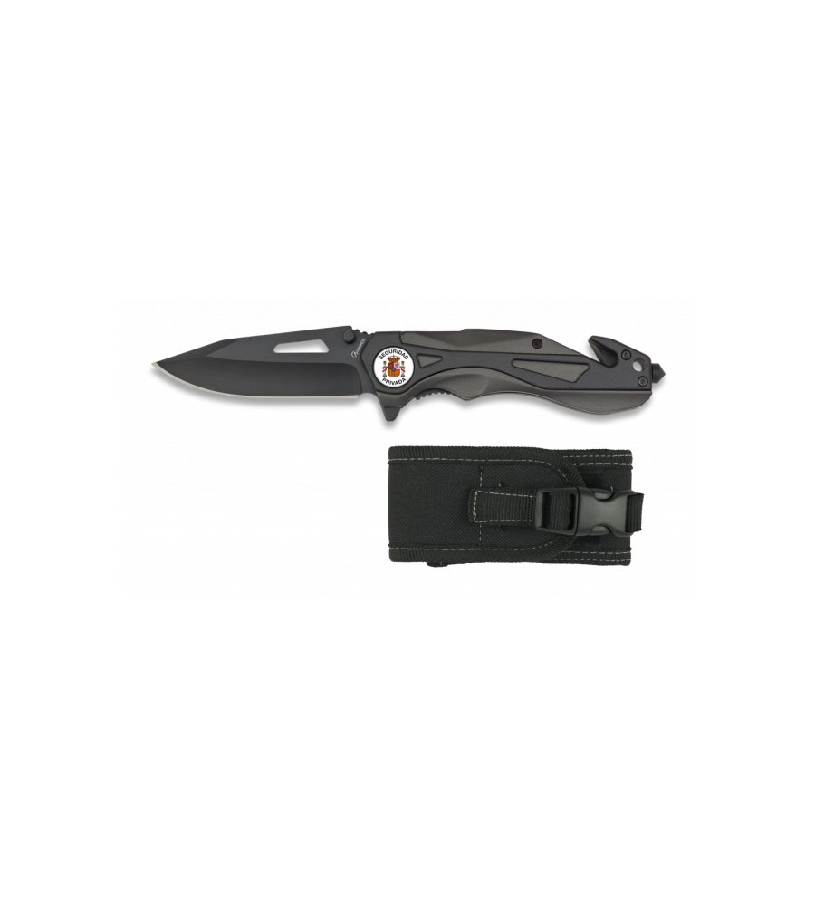 Navaja Albainox. Negra. H: 8.3CM