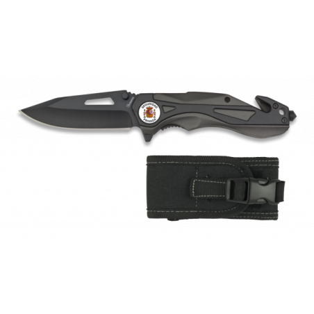 Navaja Albainox. Negra. H: 8.3CM